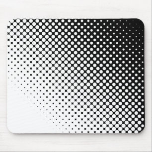 Tapis De Souris Blanc noir
