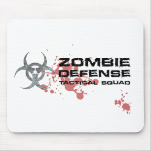 Tapis De Souris Blanc tactique de mousepad de peloton de la