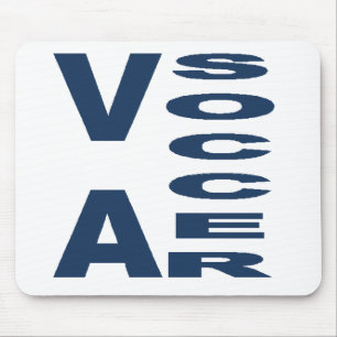 Tapis de souris blanc VIRGINIA SOCCER Mouse Pad