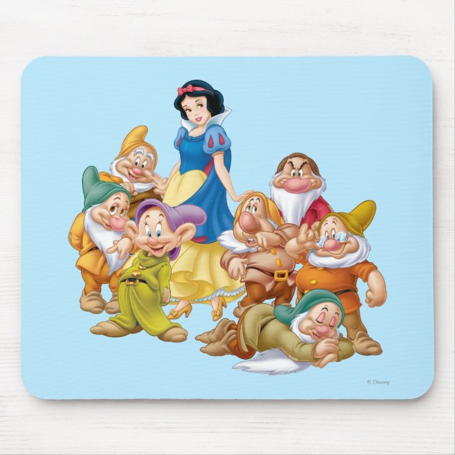 Tapis De Souris Blanche-Neige et les sept nains 2 (Devant)