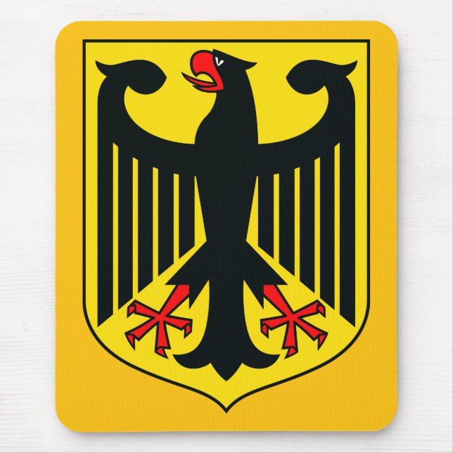 Tapis De Souris Blason de l'Allemagne (Devant)