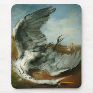 Tapis De Souris Blessé Heron (par George Frederick Watts)