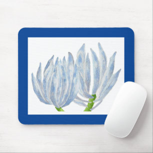 Tapis De Souris Bleu Chalk Sticks sur une carte souris