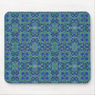 Tapis De Souris Bleu et vert