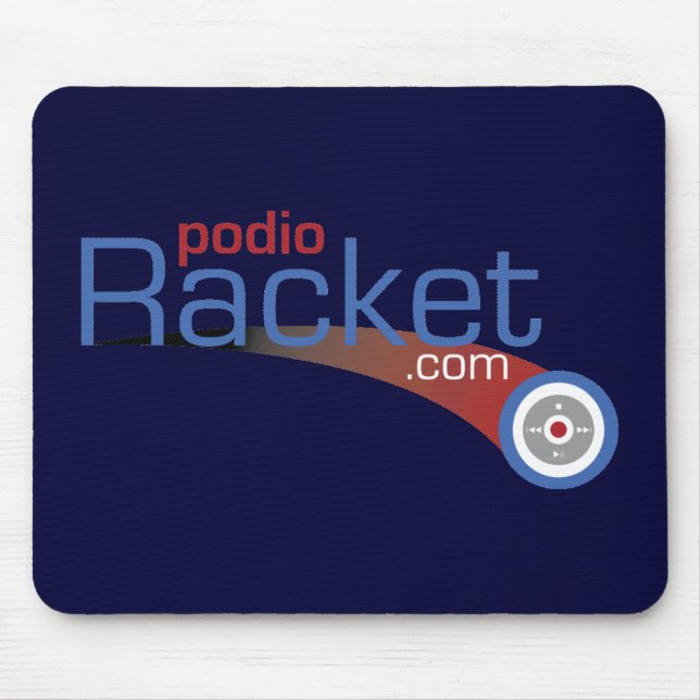 Tapis de souris bleu-foncé (Devant)