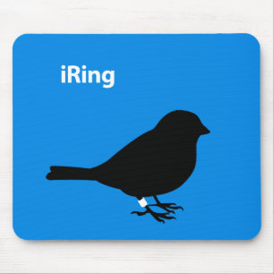 Tapis De Souris bleu iRing