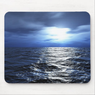 Tapis De Souris Bleu majestueux