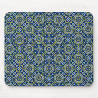 Tapis De Souris Bleu Motif oriental
