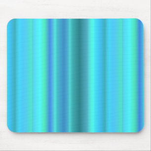 Tapis De Souris Bleu Vert arc-en-ciel rayures