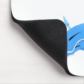TAPIS DE SOURIS BLEUE DE MER BLEU