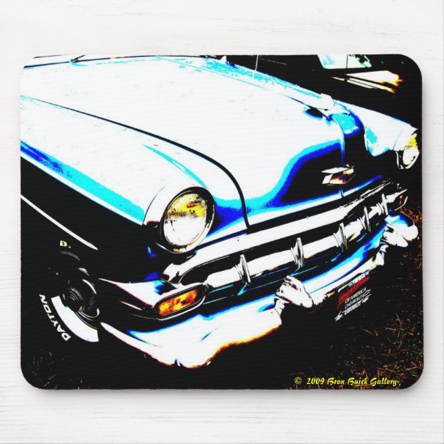 TAPIS DE SOURIS BLEUS '53 DE BEL AIR (Devant)