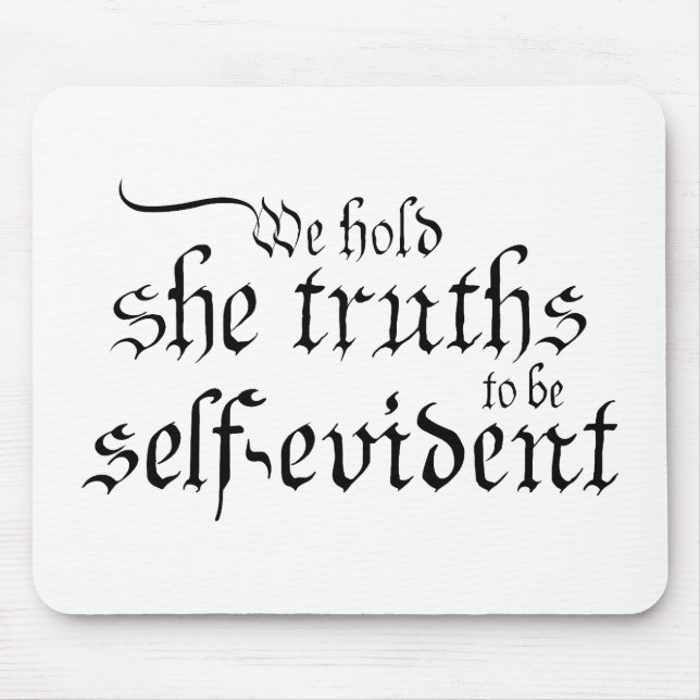 Tapis De Souris Bloc de souris égal créé (Devant)