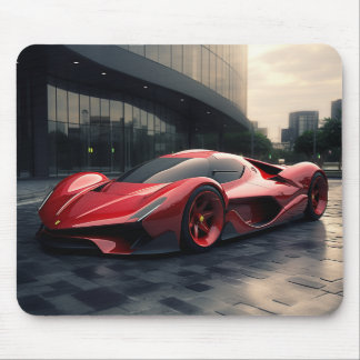 Tapis De Souris Bloc-notes Concept Sport Voiture