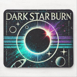 Tapis De Souris Bloc-souris rétro-espace DarkStarburn
