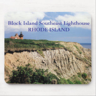 Tapis De Souris Block Island Southeast Lighthouse, RI Mousepad
