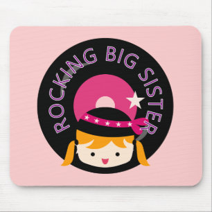 Tapis De Souris Blond Rocking Big Sister