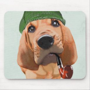 Tapis De Souris Bloodhound Sherlock Holmes