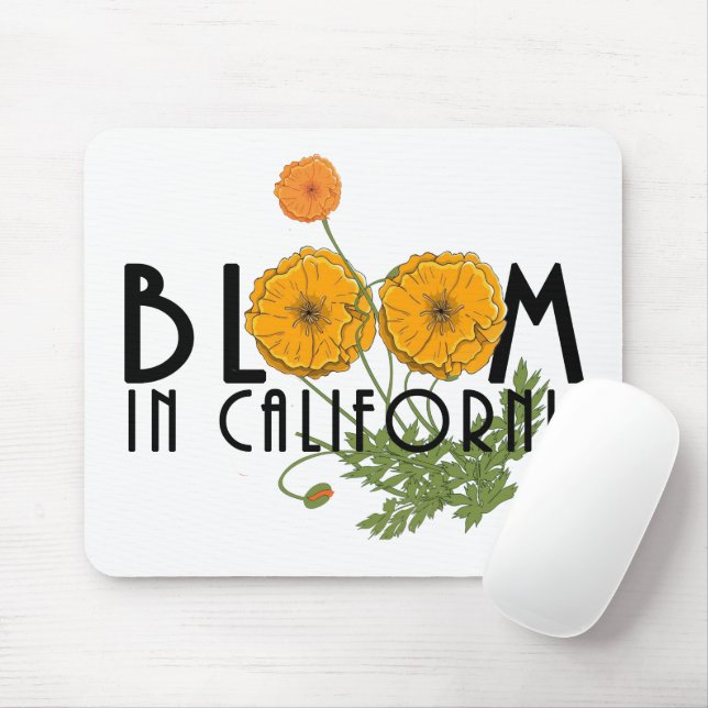 Tapis De Souris BLOOM En Californie (Avec souris)