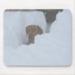Tapis De Souris Bloqué par la neige