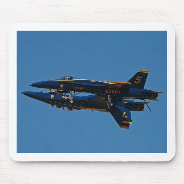 Tapis De Souris Blue Angels Mirror Image Formation Mousepad (Devant)