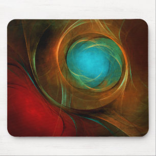 Tapis De Souris Blue Eye Moderne Abstrait Art Cool Motif #16