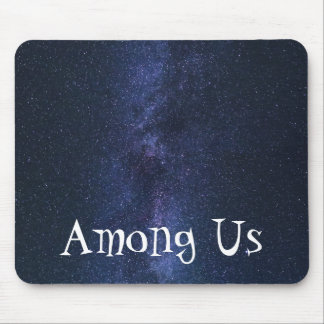Tapis De Souris Blue infinite galaxy