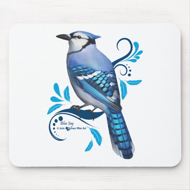 Tapis De Souris Blue Jay (Devant)