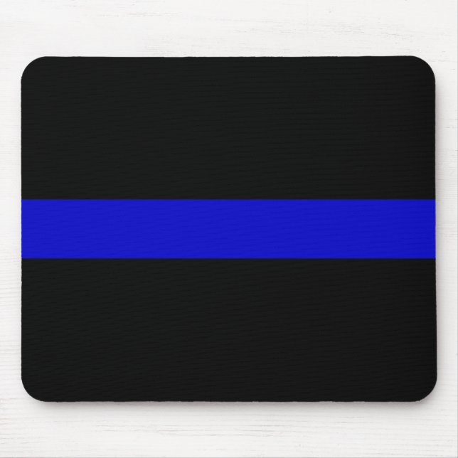 Tapis De Souris Blue Line mince (Devant)