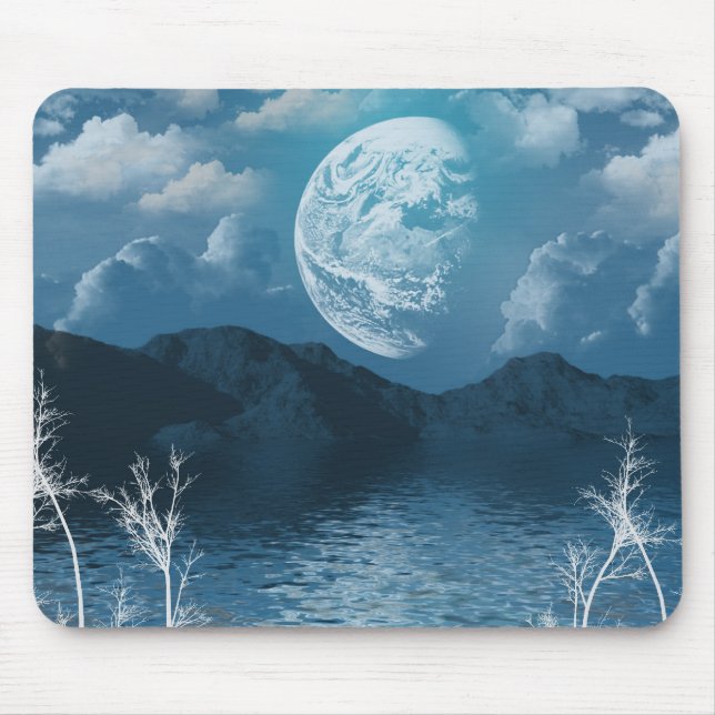 Tapis De Souris Blue Mountain Range (Devant)