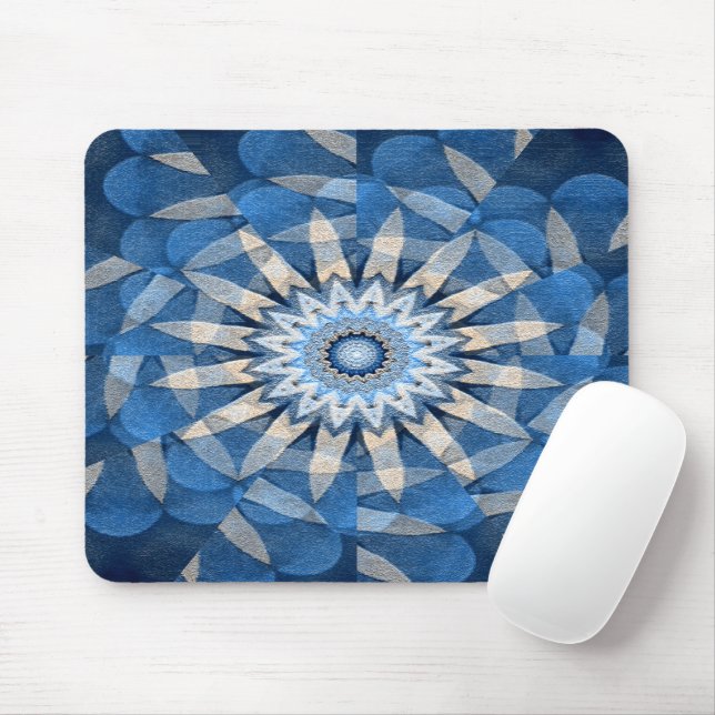 Tapis De Souris Blue Star...... (Avec souris)