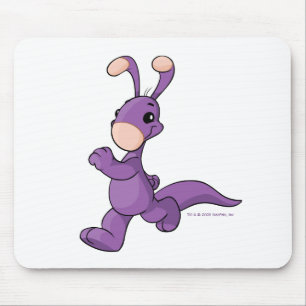 Tapis De Souris Blumaroo pourpre de marche