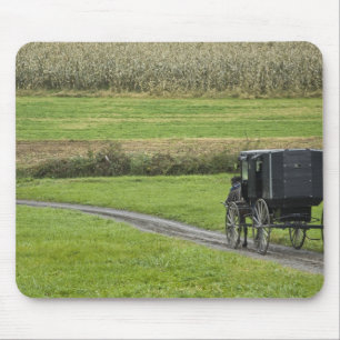 Tapis De Souris Boguet amish sur la ruelle de ferme, Ohio du