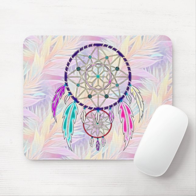 Tapis De Souris Boho Breeze Mousepad (Avec souris)