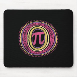 Tapis De Souris Boho Pi Day 3.14 Geeks des maths 1