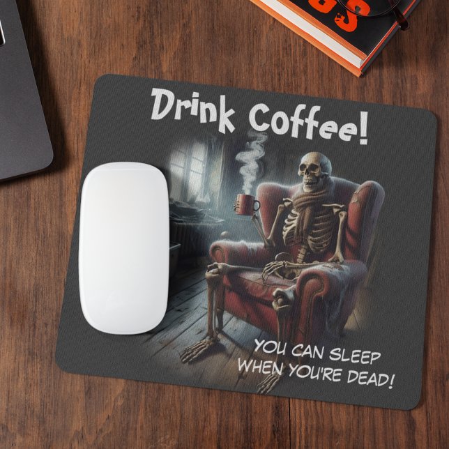 Tapis De Souris Boire du café (Créateur téléchargé)