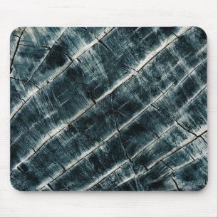 Tapis De Souris Bois peint en bleu