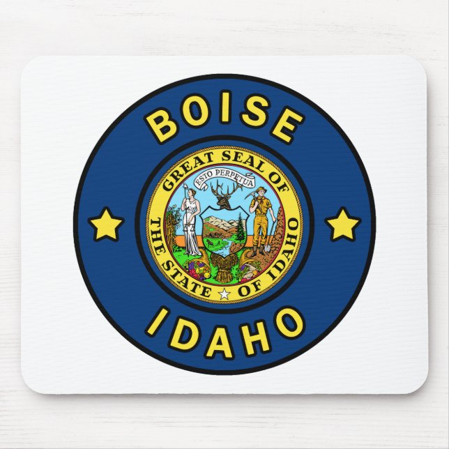 Tapis De Souris Boise Idaho (Devant)