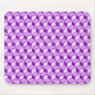 Tapis De Souris Boîtes Chrome 3-d - violet violet