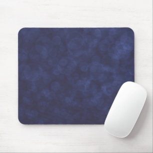 Tapis de souris Bokeh Bleu Profond Moderne