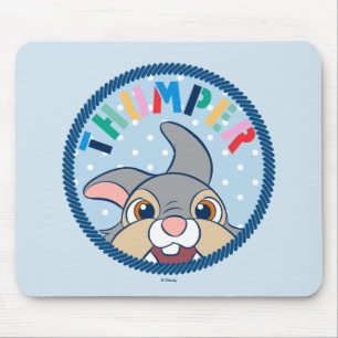 Tapis De Souris Bombi's Thumper Polka Dot Badge