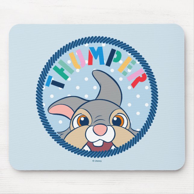 Tapis De Souris Bombi's Thumper Polka Dot Badge (Devant)
