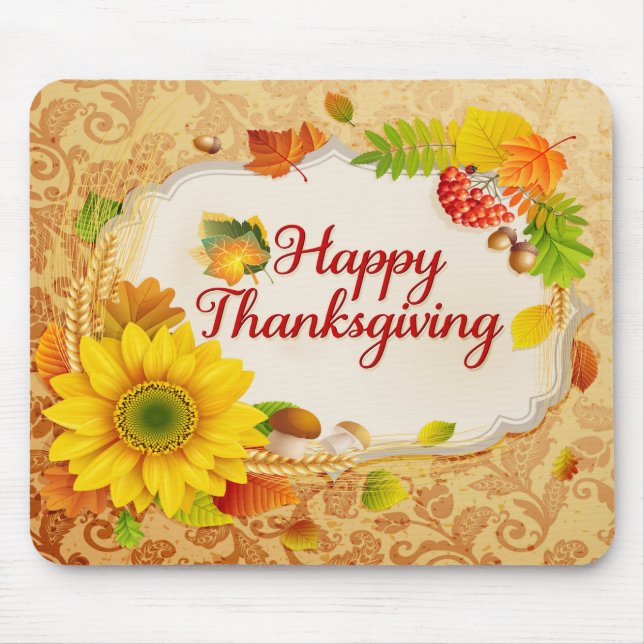 Tapis De Souris Bon thanksgiving 13 Mousepad (Devant)
