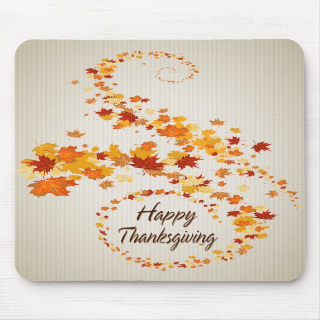 Tapis De Souris Bon thanksgiving 4 Mousepad (Devant)