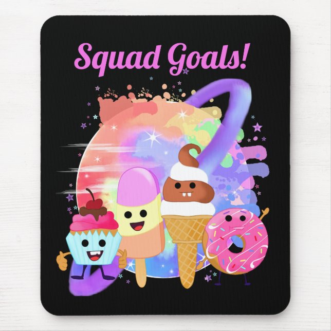 Tapis De Souris Bonbons à buts de peloton (Devant)