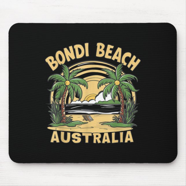 Tapis De Souris Bondi Beach Australie (Devant)
