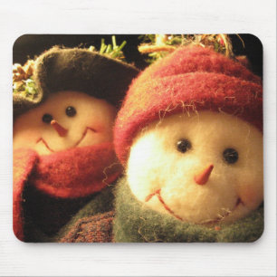 Tapis De Souris Bonhommes de neige