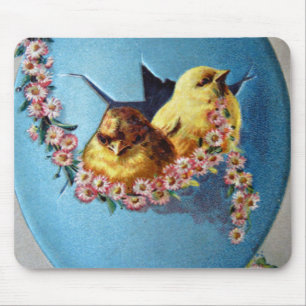 Tapis De Souris Bonjour à Pâques 1909