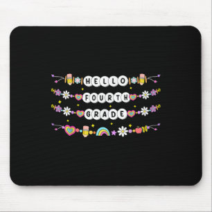 Tapis De Souris Bonjour Quatrième Année Bracelets D'Amitié Retour