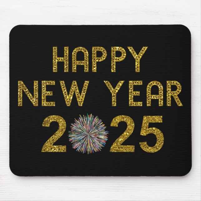 Tapis De Souris Bonne année 2025 (Devant)