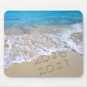Tapis De Souris Bonne année 2027 Ocean Beach